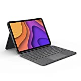 Logitech Folio Touch iPad Keyboard Case with Trackpad and Smart Connector for iPad Air (4th and 5th Generation) – Graphite