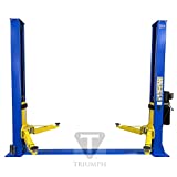 Triumph NT9FP 9,000 lb Two Post Auto Lift Floor Plate Car Hoist Truck Jack Garage