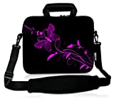RICHEN 9.7 10 10.1 10.2 inches Messenger Bag Carrying Case Sleeve with Handle Accessory Pocket Fits 7 to 10-Inch Laptops/Notebook/ebooks/Kids tablet/Pad (7-10.2 inch, Nice Butterfly)