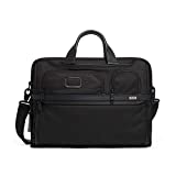 TUMI - Alpha 3 Compact Large Screen Laptop Brief Briefcase - 17 Inch Computer Bag for Men and Women - Black