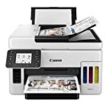 Canon GX6021 All-in-One Wireless Supertank Printer for Businesses [Print, Copy, Scan and ADF], White