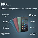 Fire 7 tablet, 7' display, 16 GB, (2019 release), Black