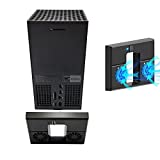 Console Cooling Fan Compatible for Xbox Series X USB External Cooler Turbo Temperature Control Fan Console Cooling System for Xbox Series X