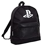 PlayStation Backpack Adults Kids Sony Gamer School Bag Laptop Gaming Rucksack, Black, Backpack