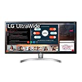 LG 34WK650-W 34' UltraWide 21:9 IPS Monitor with HDR10 and FreeSync (2018), Black/White