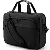 Laptop Bag,BAGSMART 15.6 Inch Business Briefcase,Lockable Computer Bag 15.6'',Work Bag for Men Women,Water-Repellent Shoulder Messenger Bag,Travel Office Class,(Black-15.6 inch)