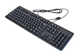 Dell 2GR91 Slim USB 104-Key Keyboard with Fold-out Feet for Select Dell Models (Black)