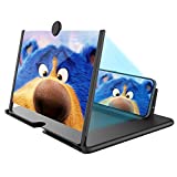 16' Smartphone Screen Magnifier 2022 Newest Version, 3D HD Phone Screen Amplifier Holder for Movies, Web Page and Gaming, Thin Foldable Mobile Phone Amplifier, Compatible with Most Cell Phones