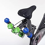 Aerow Extra Weight Holder for Peloton Bike - Add a Second Set of Peloton Weights - More Weight Options (2-Pack) (Black)