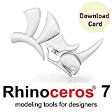 Robert McNeel Rhino 7 - Professional 3D Modeling Software Download Card - Win/Mac