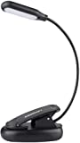 LEPOWER Clip on Book Light/Reading Light/Clip Light with 5 LED Eye Care, 3 Color Changeable, Portable Reading Lamp, Battery & USB Operated, Bed Light for Kids, Bookworms, Students