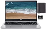 2022 Premium Acer Chromebook 15.6' HD Laptop Light Computer Laptop, Intel Celeron N4000 (Up to 2.6GHz), 4GB RAM, 32GB eMMC, HD Webcam, 12+ Hours Battery, Sleeve, Bluetooth, Chrome OS,w/HubxcelCables