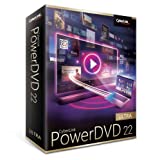 CyberLink PowerDVD 22 Ultra | Award-Winning Blu-ray, DVD, & Media Player Software | Play Virtually Any File Format [Retail Box with Download Card]