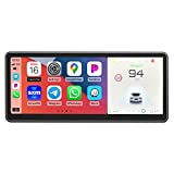 VERKOKAPPA Tesla Carplay Android Auto Model Y/3 Tesla Heads Up Display Tesla AMD Ryzen/Intel Performance Tesla HUD Power Speed Display 9 Inch HD Resolution IPS Touch Screen