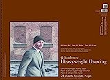 Strathmore 400 Series Heavyweight Drawing Pad, Medium Surface, 18' x 24', White, 24 Sheets