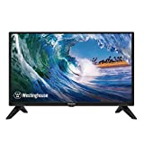 Westinghouse 24' HD Small TV, Slim, Compact 720p LED Flat Screen TV with Built-in HDMI, USB, VGA, and V-Chip, High Definition 24 Inch TV and Monitor for Home or Office, 2022 Model