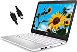 HP Stream 11 Laptop Computer 11.6' HD WLED Anti-Glare Intel Celeron N4000 Processor 4GB RAM 32GB eMMC Office 365 for 1 Year USB-C Win10 + HDMI Cable