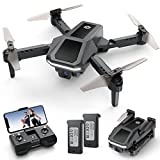 Holy Stone Drone for Adults with 1080P HD Camera, HS430 RC Drones Quadcopter with WiFi FPV Live Video for Beginners, Circle Fly, Throw to Go, Toys for Adults or Beginners, 2 Batteries 26 Mins, Easy to Fly, Black