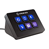 Elgato Stream Deck Mini – Compact Studio Controller, 6 macro keys, trigger actions in apps and software like OBS, Twitch, ​YouTube and more, works with Mac and PC