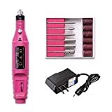 Fantexy Professional Portable Electric Nail Drill,Acrylic Nail Kit, Gel Remover Nail Tools,File Finger Toe Care Nail Tips Nail Care, Nail Polishing Machine Pedicure Machine set