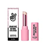 Peace Out Skincare Retinol Eye Stick. Daily Under Eye Serum Balm Reduces Fine Lines and Dark Circles with Peptides and Astaxanthin (.14 oz)
