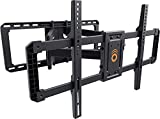 ECHOGEAR TV Wall Mount for Large TVs Up to 90' - Full Motion With Smooth Swivel, Tilt, & Extension - Universal Design Works with Samsung, Vizio, LG & More - Come With Hardware & Wall Drilling Template