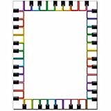 Rainbow Keyboard Letterhead Laser & Inkjet Printer Paper, 100 pack