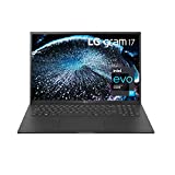 LG Gram 17Z90P Laptop 17' IPS Ultra-Lightweight, (2560 x 1600), Intel Evo 11th gen Core i7 , 16GB RAM, 2TB SSD, Upgradeable Windows 10 Home, Alexa Built-in, 2X USB-C, HDMI, USB-A - Black