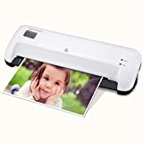 Thermal Laminator, 13 Inches Width Laminating Machine for A3/A4/A6, 3 Min Fast Warm-up with 12 inches/min Quick Laminating Speed, Quiet for Office/School/Home Use, Includes Laminating Pouches, L309-A