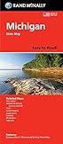 Rand McNally Easy To Read: Michigan State Map
