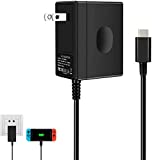 YCCSKY Charger for Nintendo Switch,AC Adapter for Nintendo Switch - Fast Travel Wall Charger with 5FT USB Type C Cable 15V/2.6A Power Supply for Nintendo Switch Supports TV Mode and Dock Station
