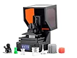 Monoprice Mini SLA LCD Resin 3D Printer (Updated Version) Build Area 118 x 65 x 110 mm, High Resolution, Auto Leveling, Wi-Fi Web UI, 2K LCD Curing Screen