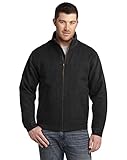 CornerStone Washed Duck Cloth Flannel-Lined Work Jacket S Black