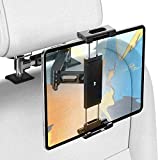Car Tablet Holder, Headrest Tablet Mount - AHK Headrest Stand Cradle Compatible with Devices Such as iPad Pro Air Mini, Galaxy Tabs, Other 4.7 -12.9' Cell Phones and Tablets