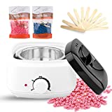 Waxing Kit for Women Wax Warmer for Hair Removal Wax Kit Machine at Home with Hard Wax Beads for Women Men Legs, Face, Underarm, Bikini