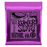 Ernie Ball Power Slinky Nickel Wound Electric Guitar Strings, 11-48 Gauge (P02220)