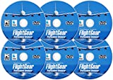 FlightGear Flight Simulator 2022 X Premium DELUXE Edition Flight Sim 6 Disc DVD CD Set Compatible with Microsoft Windows 11 10 8.1 8 7 Vista PC & Mac OS | 600+ Aircraft & FULL Worldwide Scenery!