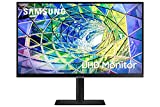 SAMSUNG S80A 27-Inch 4K UHD (3840x2160) Computer Monitor, HDMI, USB Hub with USB-C, HDR10 (1 Billion Colors), Built-in Speakers, Height Adjustable Stand (LS27A800UNNXZA)