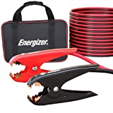 Energizer Jumper Cables for Car Battery, Heavy Duty Automotive Booster Cables for Jump Starting Dead or Weak Batteries with Carrying Bag Included (25-Feet (1-Gauge))