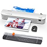 13' (About 33.0 cm) laminator, Dekewe A3 laminator, with 20 Sheets of Laminate, for A3/A4/A5/A6, Thermal laminator, with Paper Trimmer and Corner, for Home Office School use (A3)