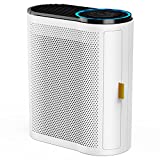 AROEVE Air Purifiers for Large Room Up to 1095 Sq Ft Coverage with Air Quality Sensors CADR up to 300+ H13 Ture HEPA Filter with Auto Function Ultra-Quiet Sleep Mode Air Cleaner Remove 99.97% of Dust, Pet Dander, Smoke, Pollen for Home, Bedroom and Office, MK04- White