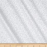 Classic Tone on Tone Vines White/ White, Fabric by the Yard