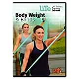 Cathe LITE Body Weight & Bands Resistance Band Workout DVD - Home Low Impact Exercise Elastic Band Workout DVD - A Total Body Workout DVD For At Home Or When You Travel