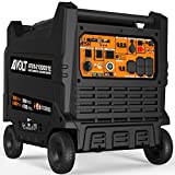 AIVOLT 10000 Watts Dual Fuel Portable Inverter Generator - Super Quiet Gas or Propane Powered Home Back Up Remote/Electric Start Inverter Generator ATS Ready, 50 State Approved