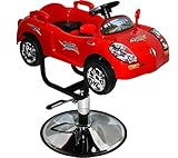 Kid's Red Sports Car Hydraulic Barber & Salon Chair