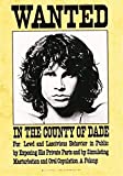 Jim Morrison Doors Wanted Large Fabric Poster / Flag 1100mm x 750mm (hr)