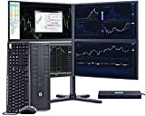 HP Trading Optimized PC Bundle Intel i5 6th Gen, 32GB RAM, 512 GB nvme SSD, 4 New 24” Monitors, 2 Network Cards, Trading Platform Support, MTG 4 in 1 USB HUB, MTG Keyboard & Mouse Win 10 Pro (Renewed)