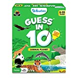 Skillmatics Card Game : Guess in 10 Animal Planet | Gifts for 6 Year Olds and Up | Quick Game of Smart Questions | Super Fun for Travel & Family Game Night