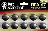 PET STANDARD Replacement RFA-67 6V Lithium Batteries Compatible With PetSafe Battery-Operated Pet Products and Specific Dog Receiver Collars - RFA-67D-11 (Pack of 10)