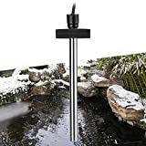 HITOP Outdoor Pond Heater - 150W 300W 600W Aquarium Heater for Small Ponds, with Long Cable Wire and Floatable (300W)